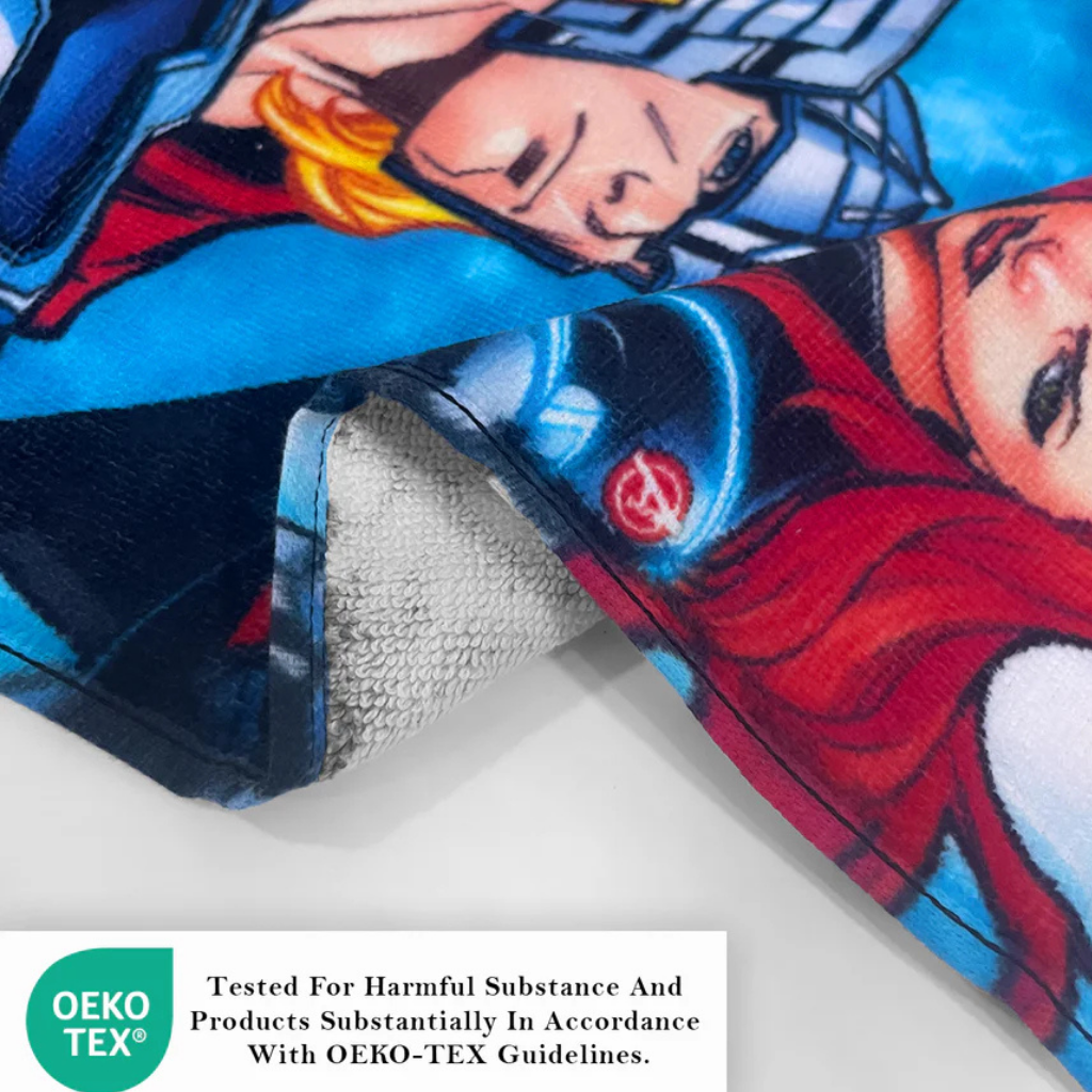 Sassoon -Avengers Theme printed Kids Bath towel