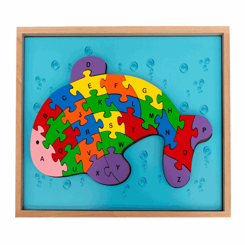 Hilife-Alphabet Fish Puzzle