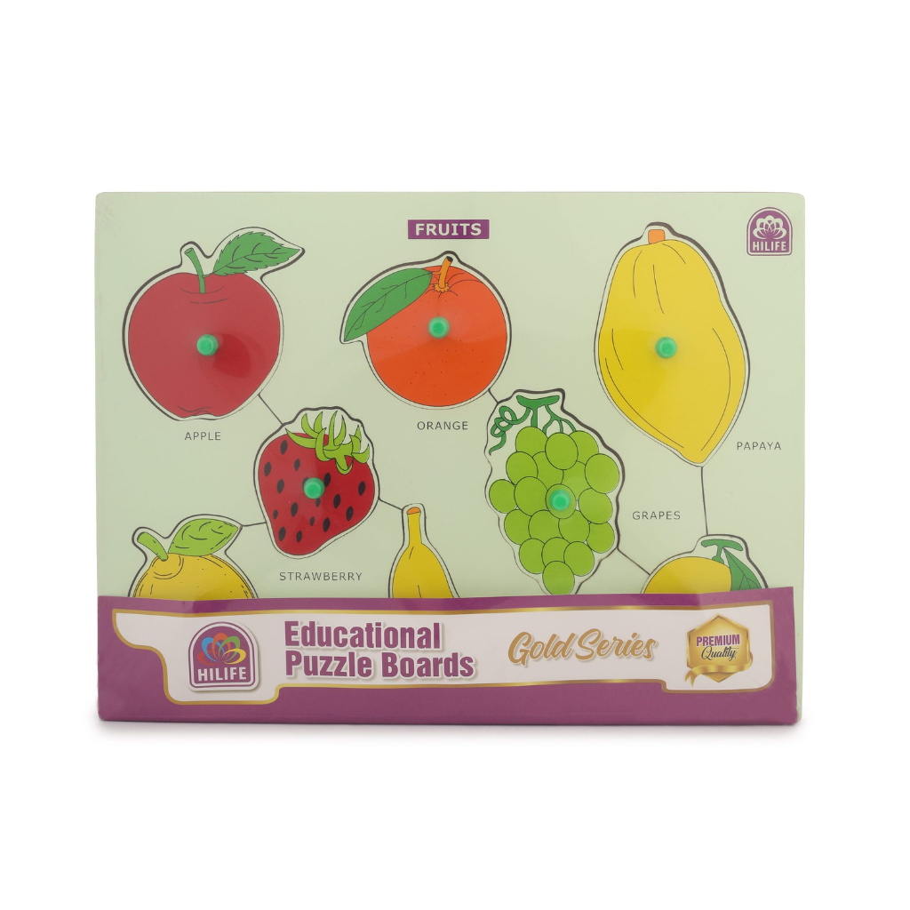 Hilife-Fruit Knobbed Puzzle