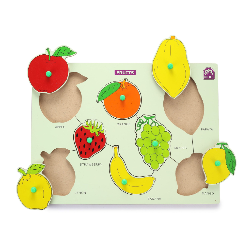 Hilife-Fruit Knobbed Puzzle