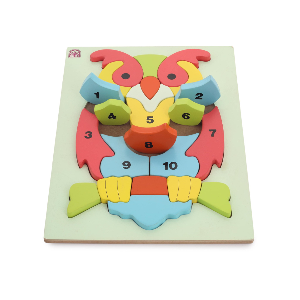 Hilife - Number Owl Puzzle