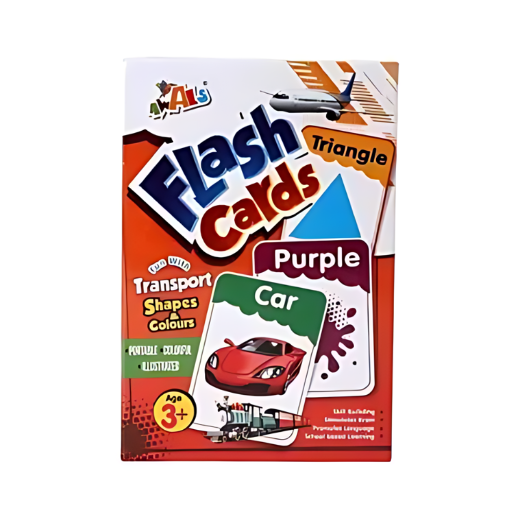 Flash cards Transportation, shapes & Color