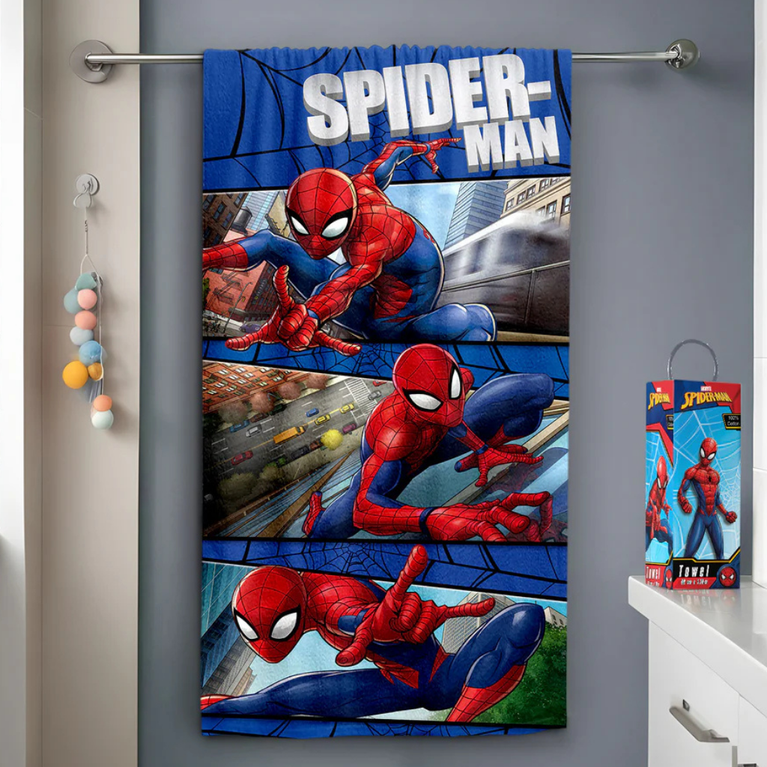 Sassoon - Spider Man Kids bath towel .