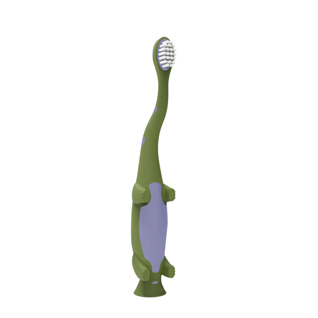 Dr. Brown's Toddler Toothbrush, Dinosaur, 1-Pack