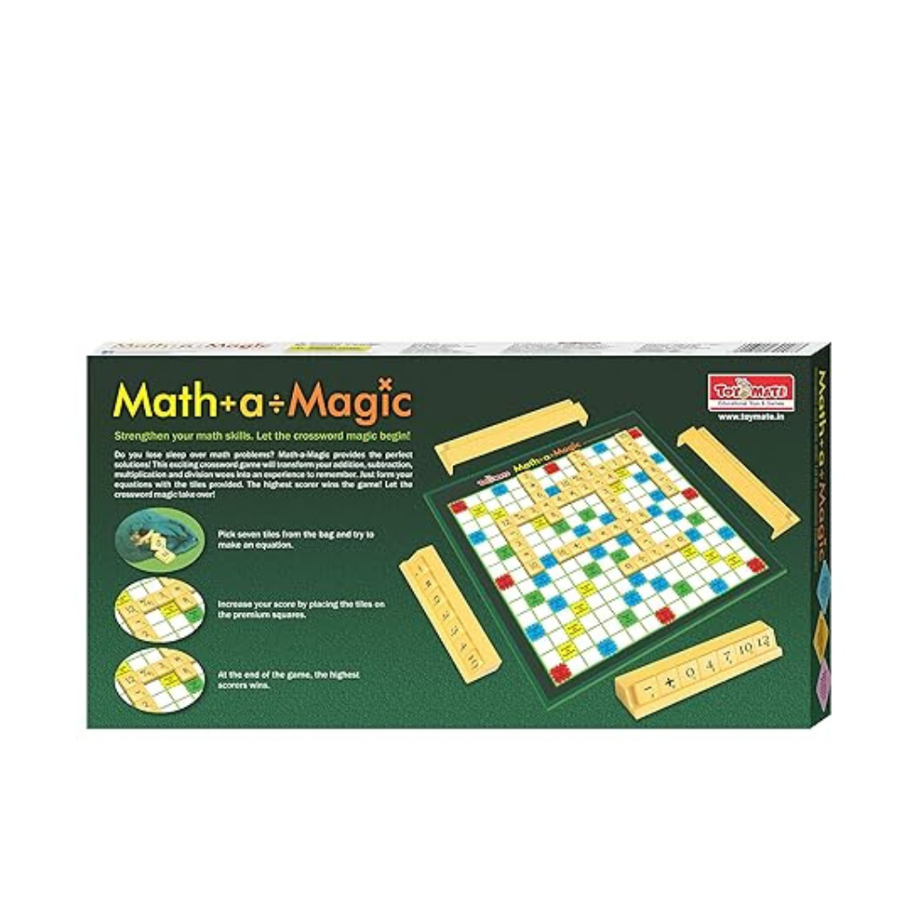 Toymate Math-a-magic Board game for 6+ year