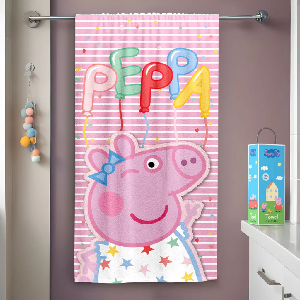 Sassoon - Peepa Pig Kids bath towel
