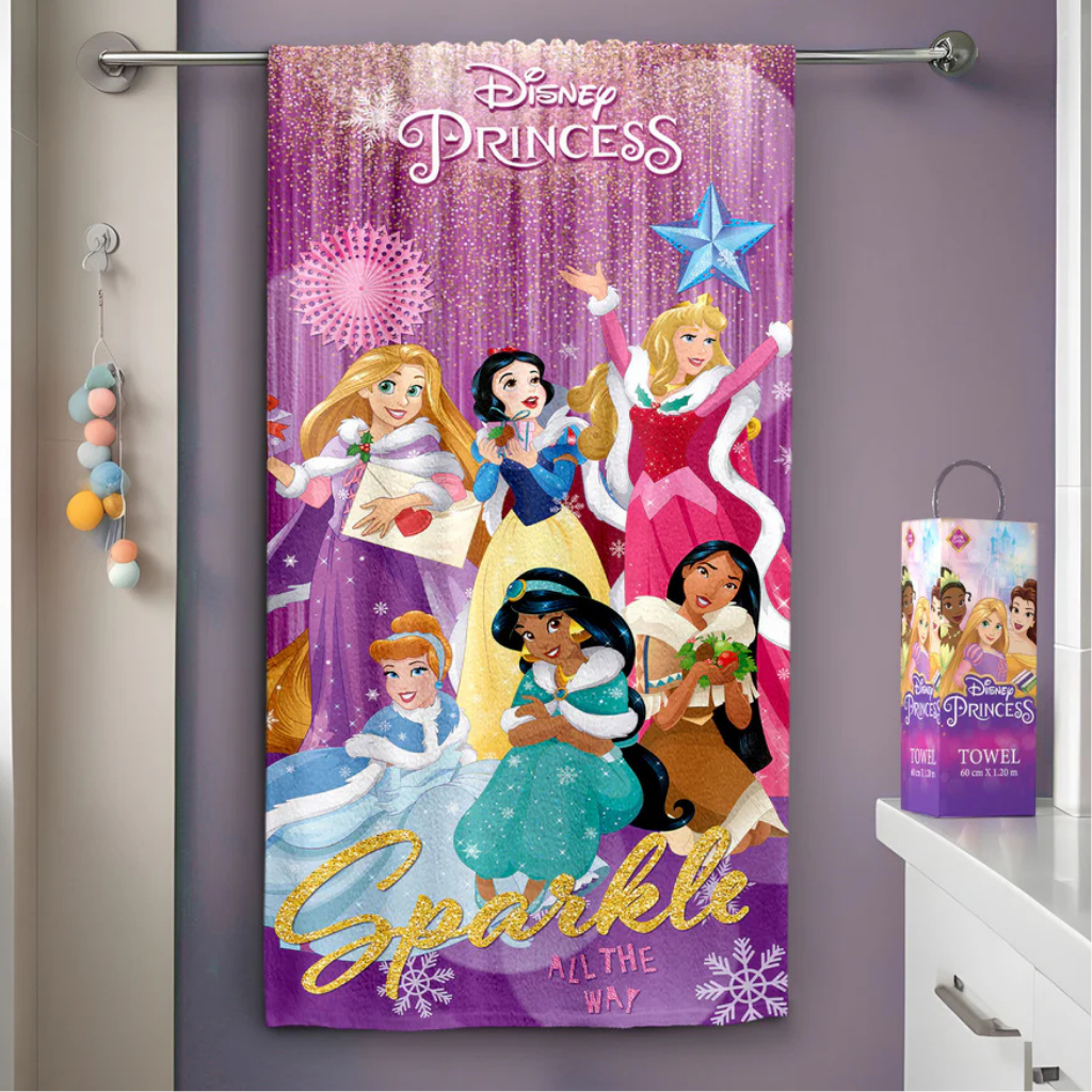 Sassoon -Disney Princess Theme printed Kids Bath towel