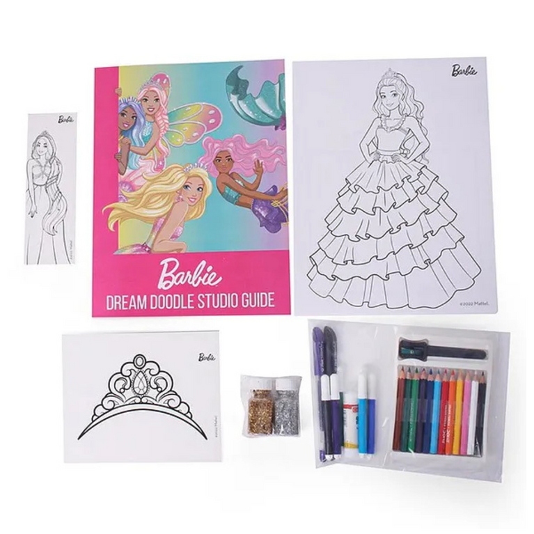 Barbie Dream Doodle Studio - Doodle Activity Kit for Kids Age 7 Years & Above