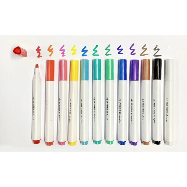Acrylic Marker Colors Multicolor Newest Art Marker Set -60pcs