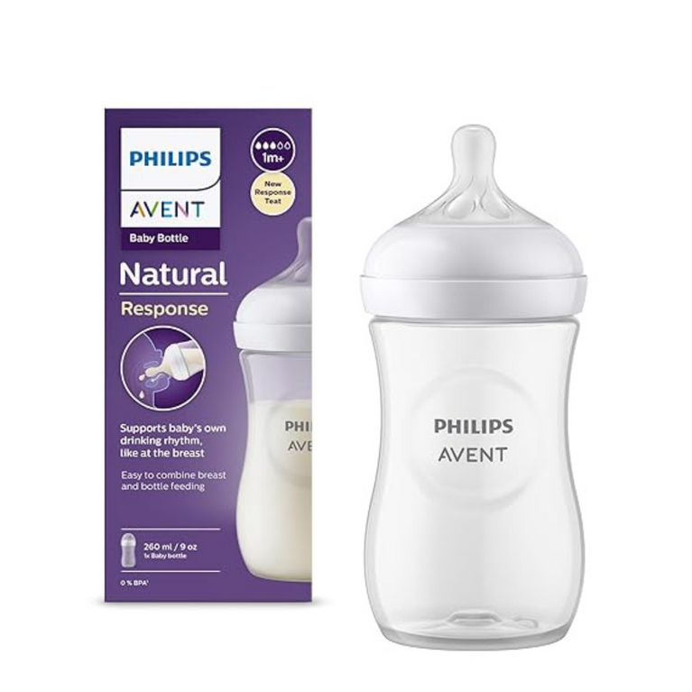 AVENT Philips Natural Response Baby Bottle- 260ml (Model SCY903/01)