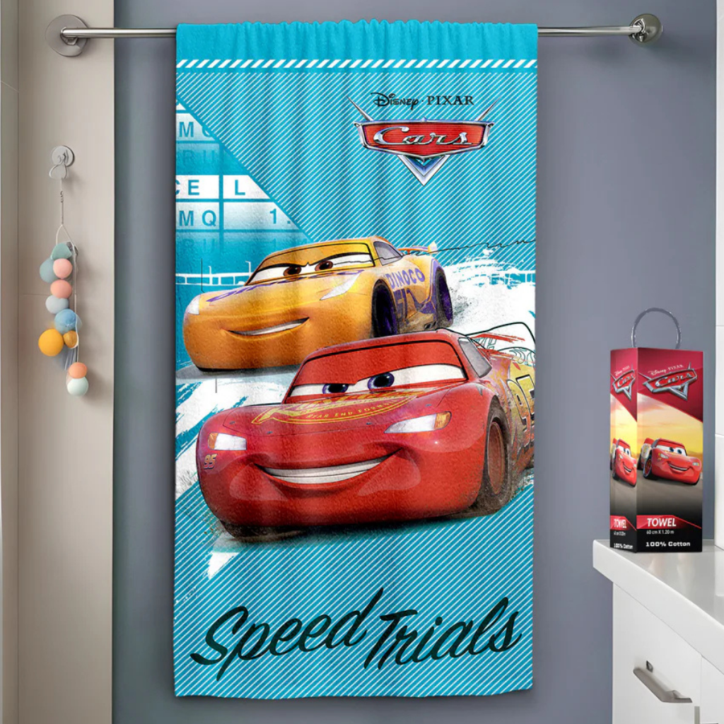 Sassoon -The Cars Theme printed Kids Bath towel