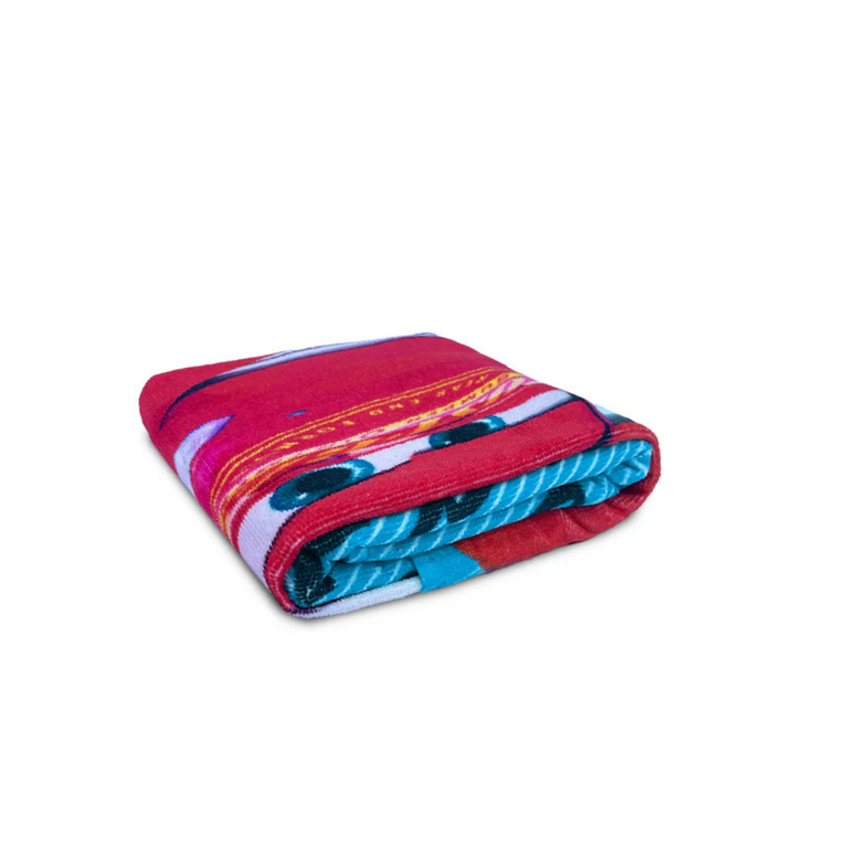 Sassoon -The Cars Theme printed Kids Bath towel