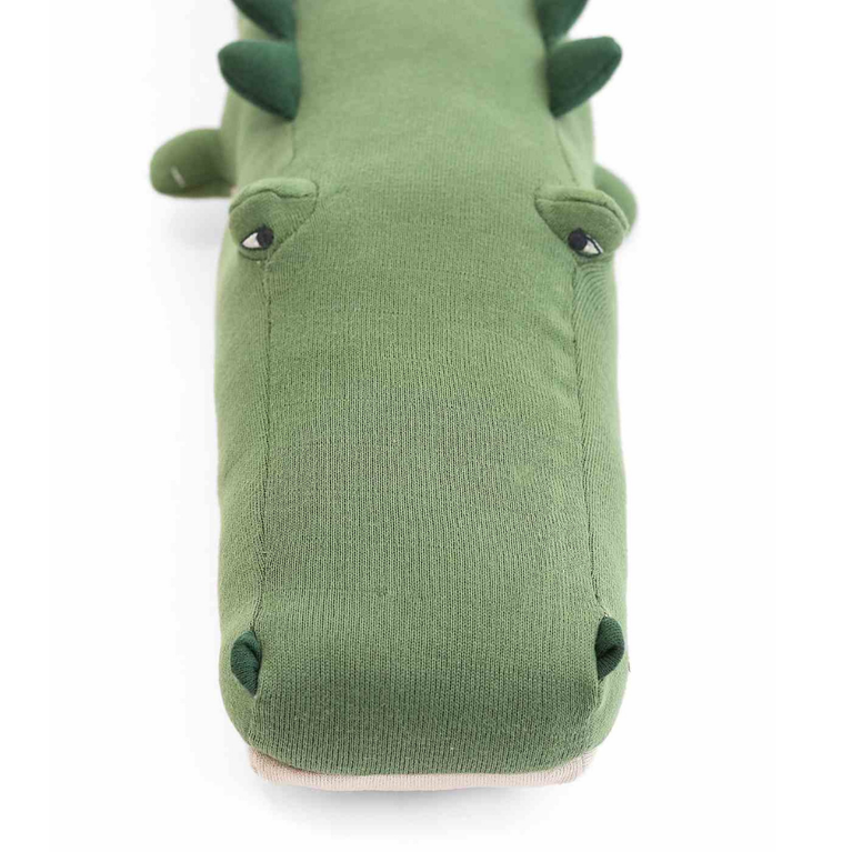 Pluchi Crocodile Cotton Knitted Stuffed Soft Toy- Green