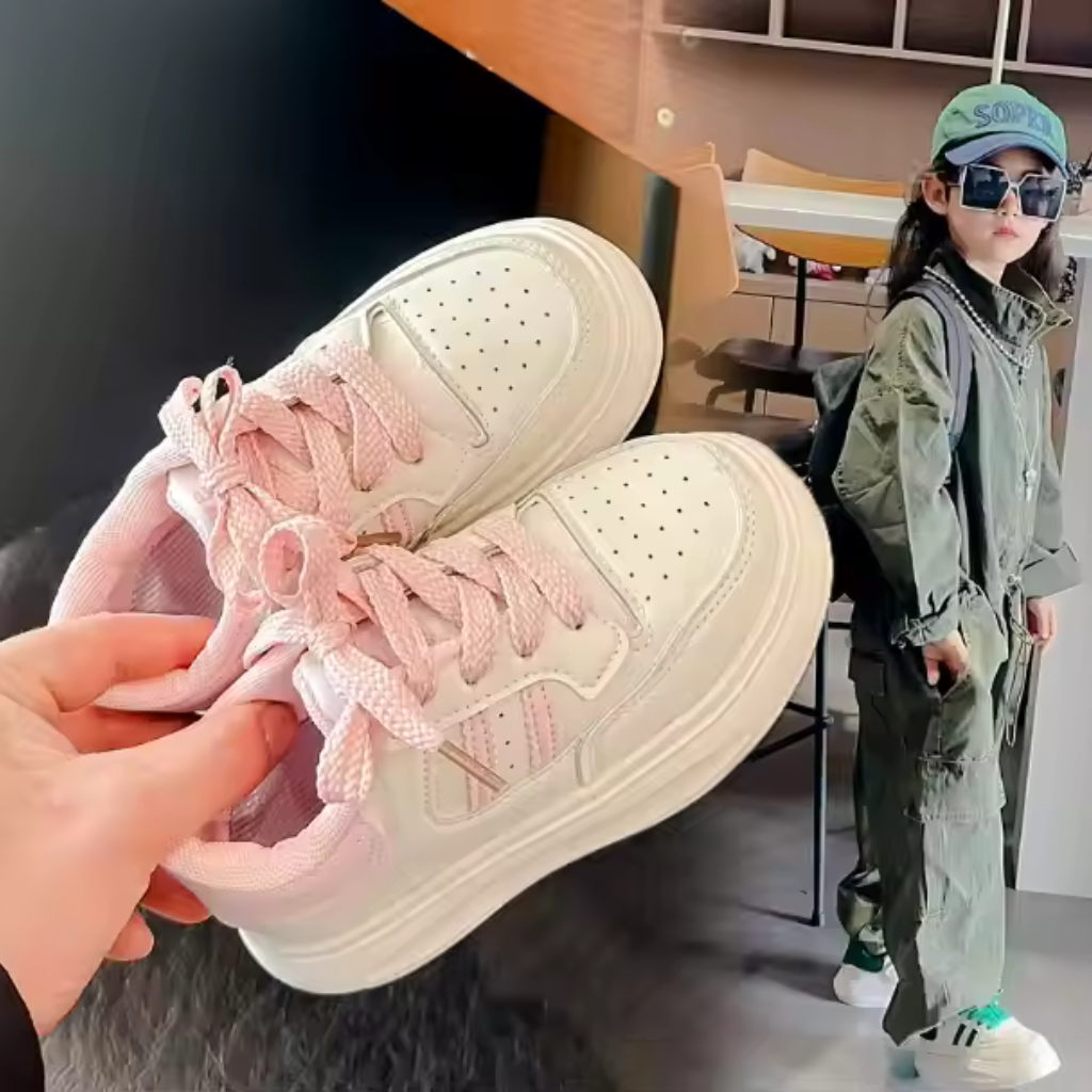 Nino's-Autumn Breathable Kids Sneakers, Soft Mesh Sport Running Shoes for Boys and Girls