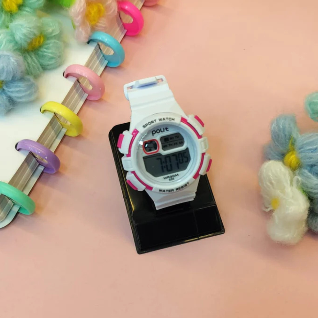 Multi Function Digital Kids Watches Waterproof LED Light Wristwatches