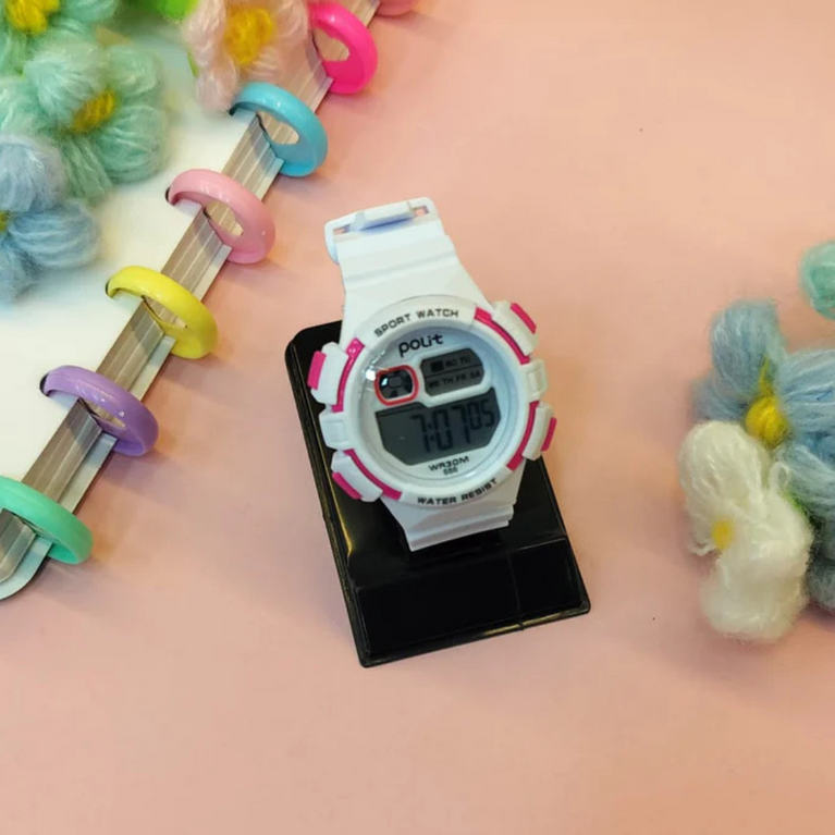 Multi Function Digital Kids Watches Waterproof LED Light Wristwatches