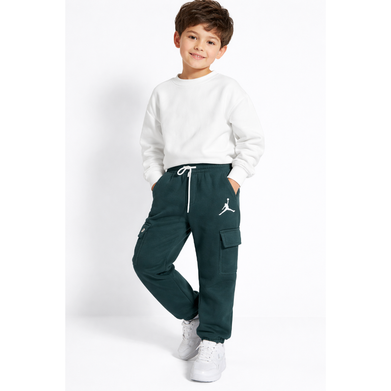 Kids' JD Active Winter Cargo Pants | Fleece-Insulated Sport Joggers