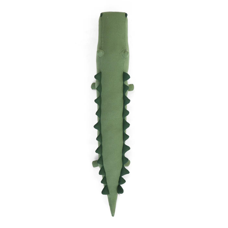 Pluchi Crocodile Cotton Knitted Stuffed Soft Toy- Green