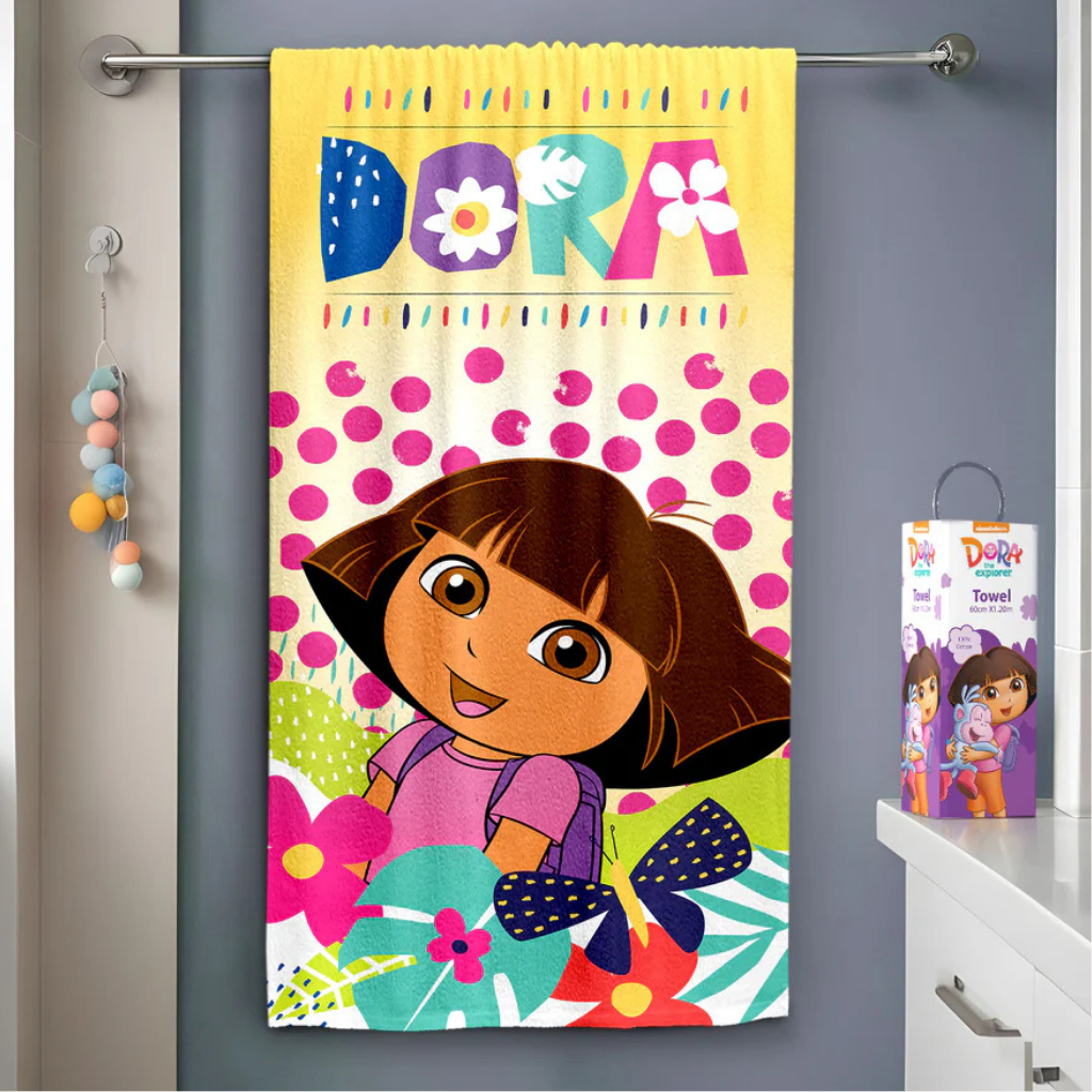 Sassoon - Dora printed Kids Bath towel