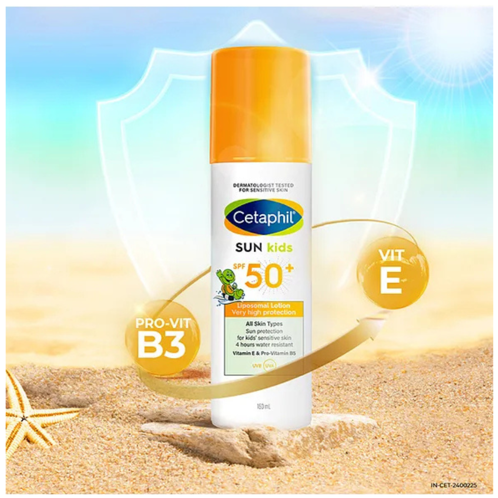 Cetaphil Sunscreen - Sun Kids Liposomal Lotion SPF50+|150 ML