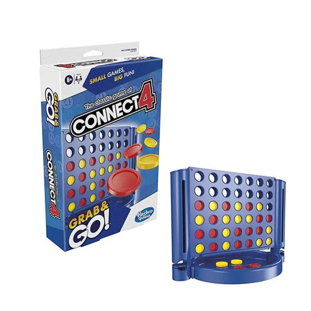 Hasbro Connect 4 Grab & Go Toy - Multicolor