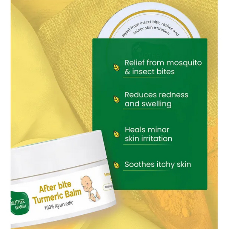 Mother Sparsh Baby After Bite Turmeric Balm - 25 gm