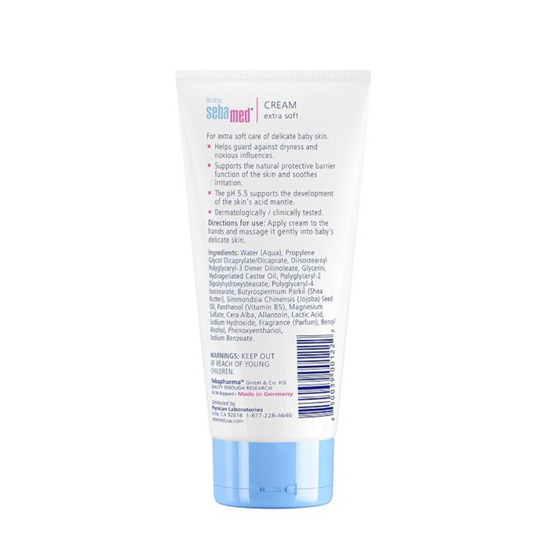 Sebamed Baby Cream Extra Soft PH 5.5 Ideal for Dry Skin - 200 ml