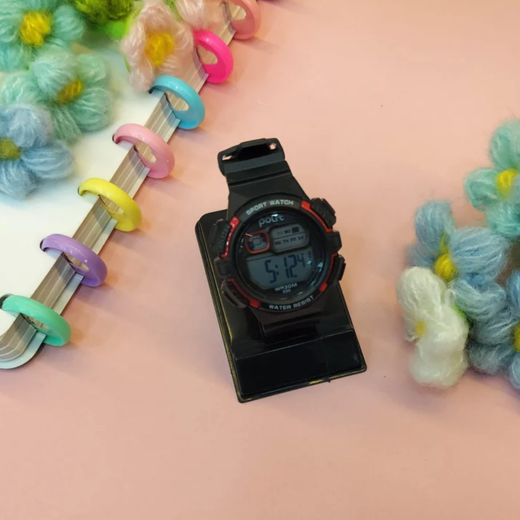 Multi Function Digital Kids Watches Waterproof LED Light Wristwatches