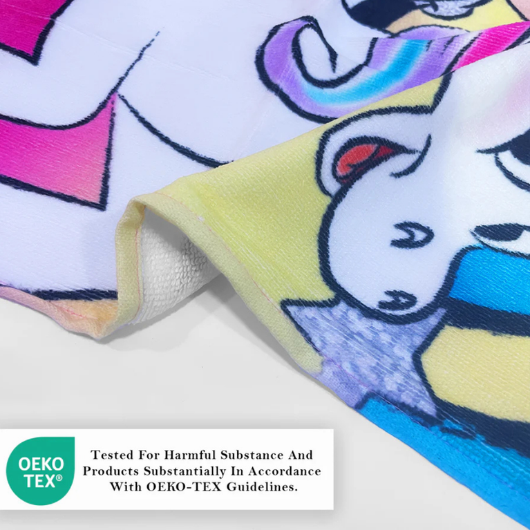 Sassoon - Disney Minnie Mouse with unicorn Kids Bath Towel