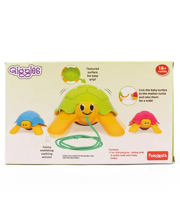Giggles Linking Turtle-Multicolor