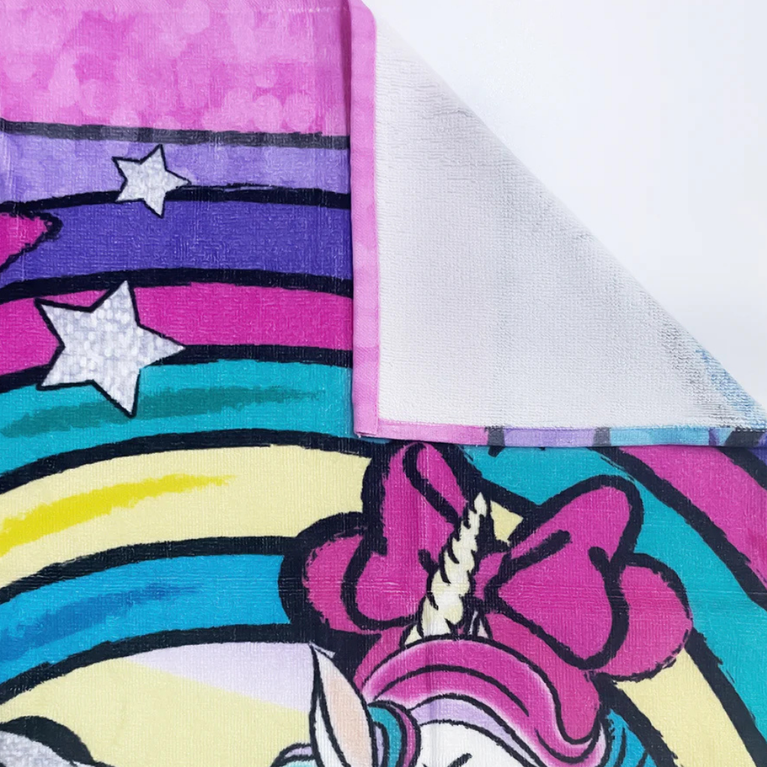 Sassoon - Disney Minnie Mouse with unicorn Kids Bath Towel