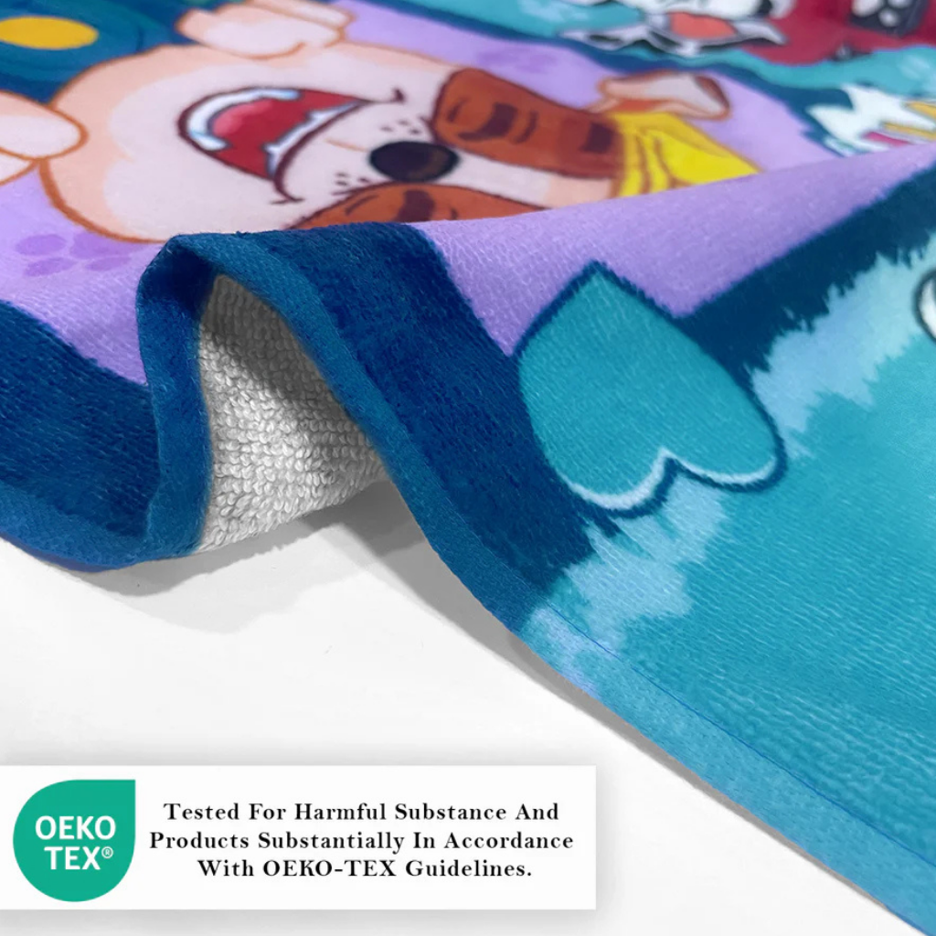 Sassoon - Paw Petrol printed Kids Bath towel