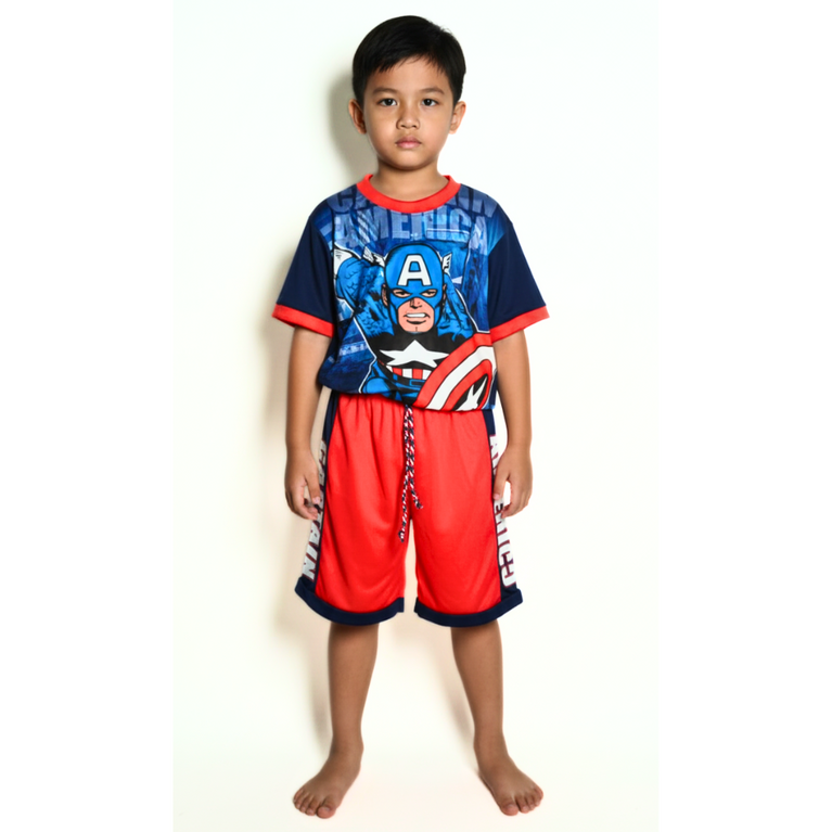 Ninos Kids Light-Up Captain America T-shirt