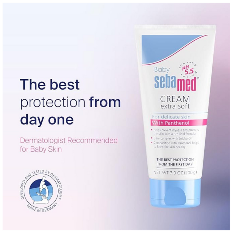 Sebamed Baby Cream Extra Soft PH 5.5 Ideal for Dry Skin - 200 ml
