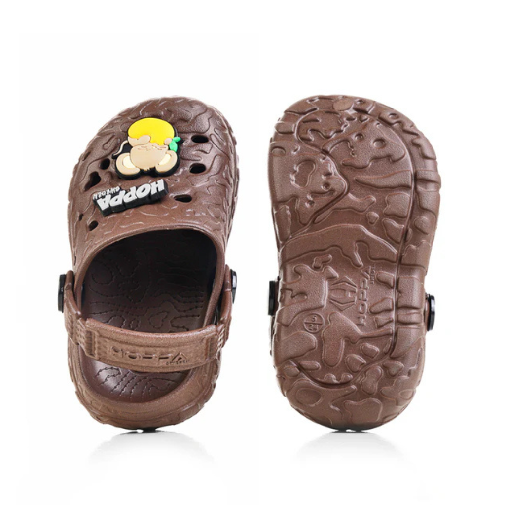 HOPPA SWEDEN Hulk Embellished Perforated Rock Kid's Clogs