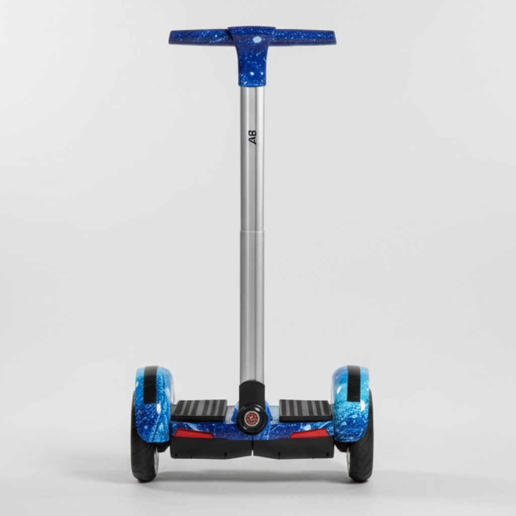 Hoverboard India-Segway with Adjustable Handle Knee Pressure Release Stand, Self-Balancing Scooter with LED Wheels, 79-115cm Telescopic Rod