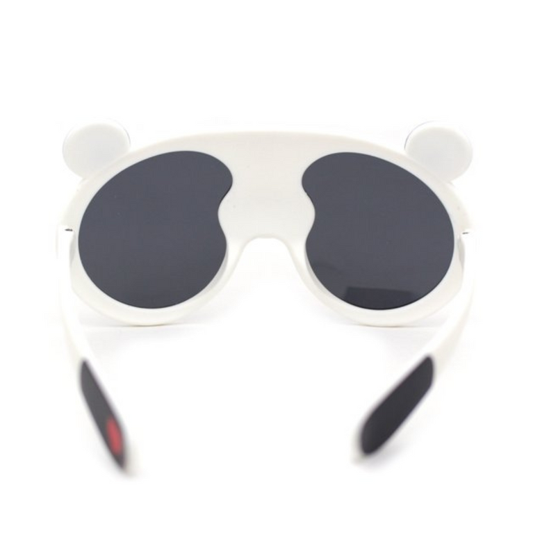 Kid Child Size Panda Soft Flexible Plastic Racer Sunglasses