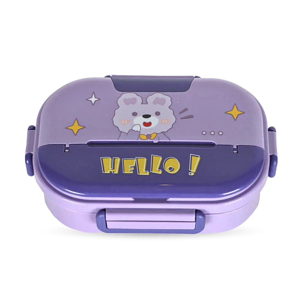 Ninos Bright & Classic Lunch Box for Kids - 900ml Capacity