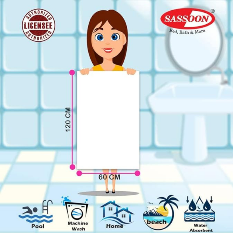 Sassoon- Looney Tunes Kids Bath Towel