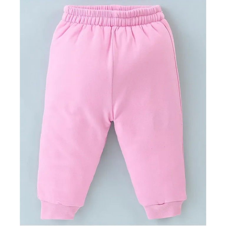 Doreme- Terry Knit Full Sleeves Winter Night Suit Padded Set With Abstract Print