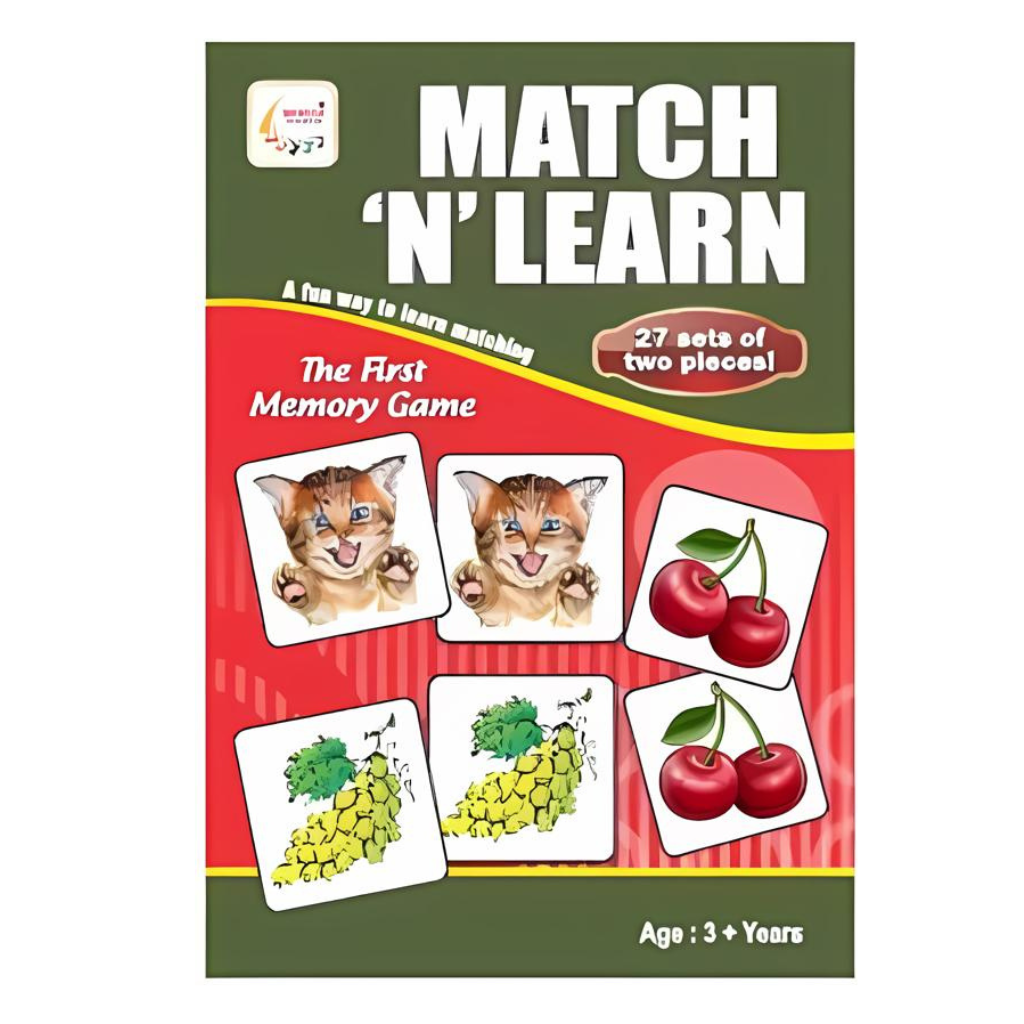 Mindz - MATCH N LEARN (Multi color)