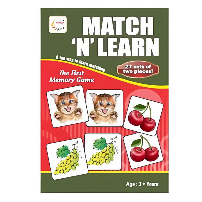 Mindz - MATCH N LEARN (Multi color)