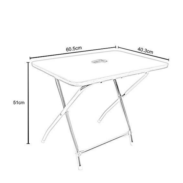 Sohum Baby foldable Multipurpose Comfy Set Table Chair- Color May Vary