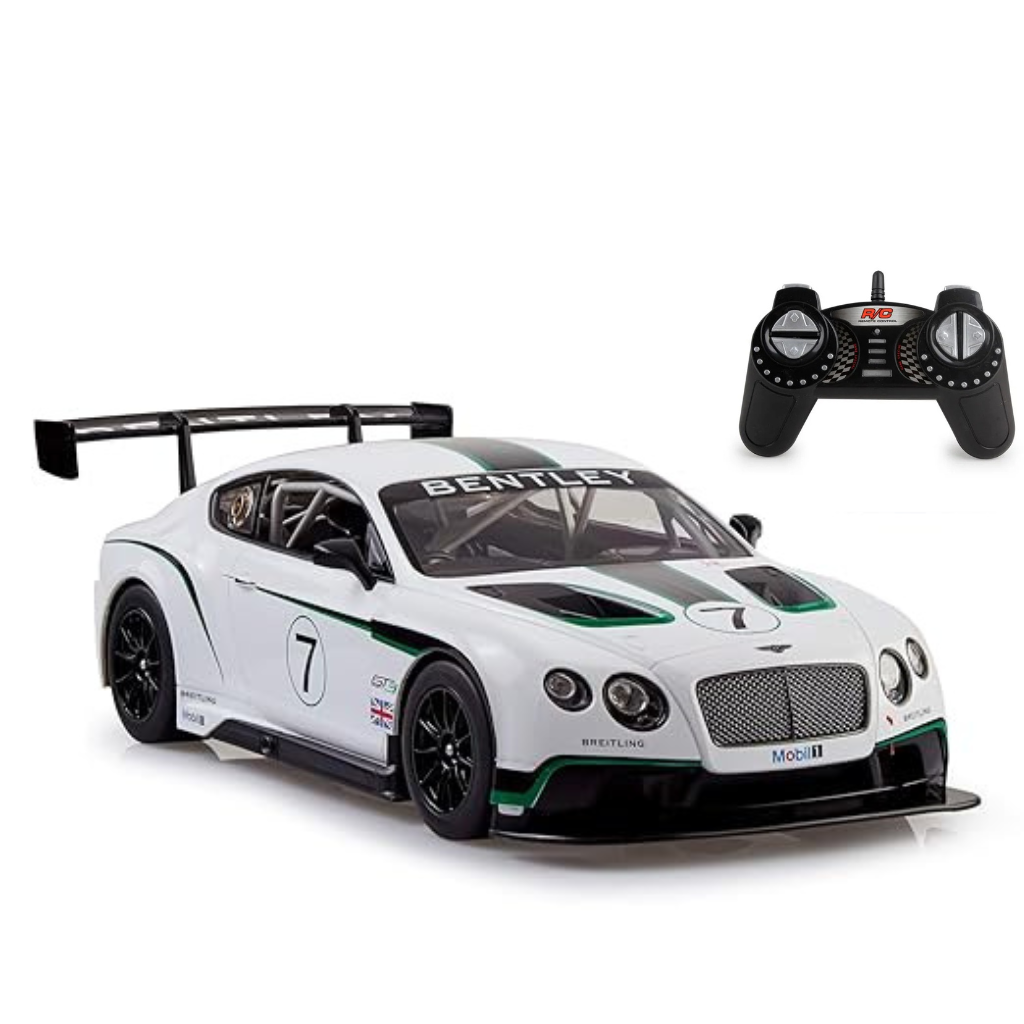 1/18 Bentley Continental GT3-R ホワイト REVIEW: Almost Real Bentley Continental GT3-R • DiecastSociety.com