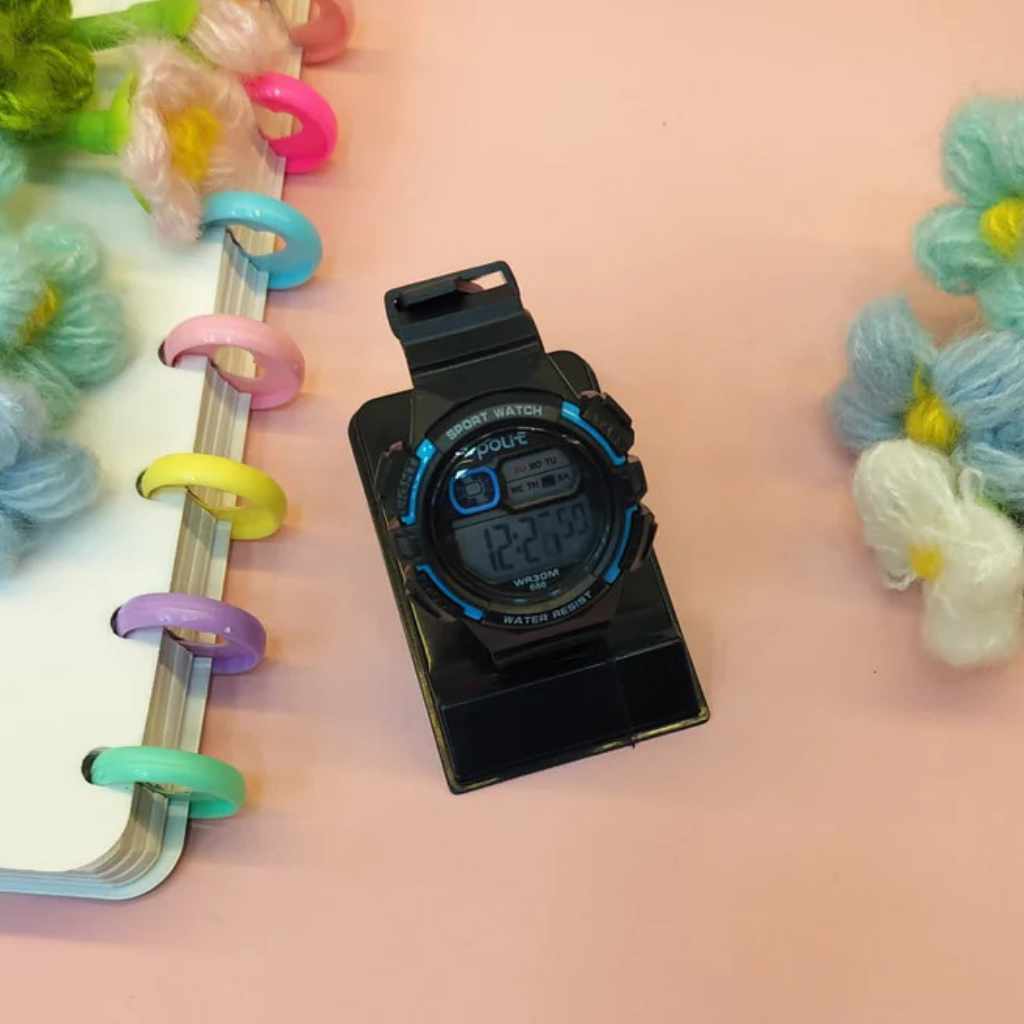 Multi Function Digital Kids Watches Waterproof LED Light Wristwatches