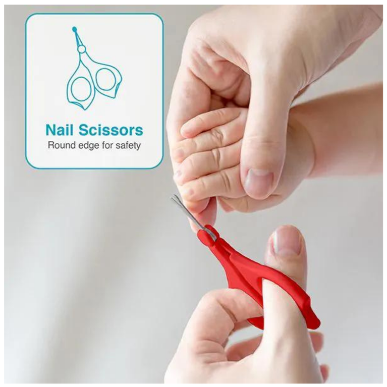 Vega BPA Free Baby & Mom Nail Scissors, Clipper & Filer Set|