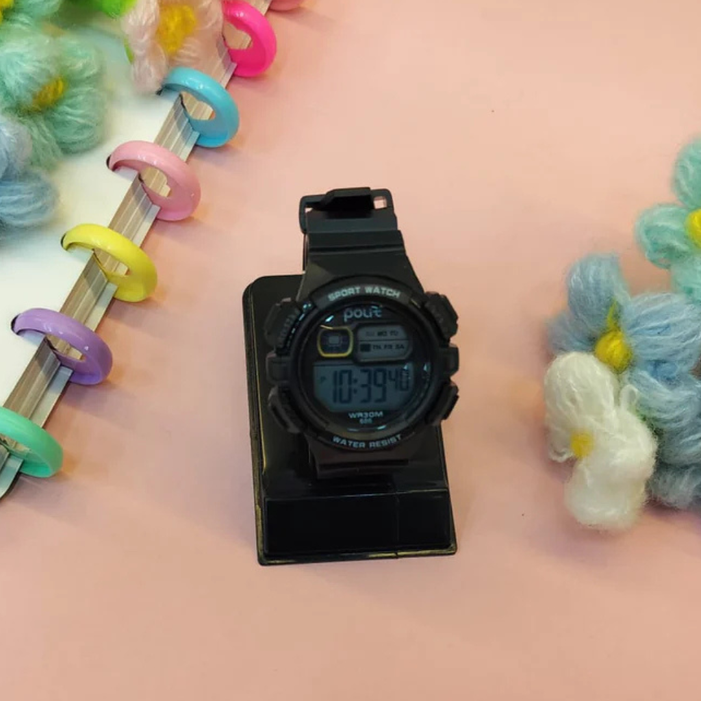 Multi Function Digital Kids Watches Waterproof LED Light Wristwatches