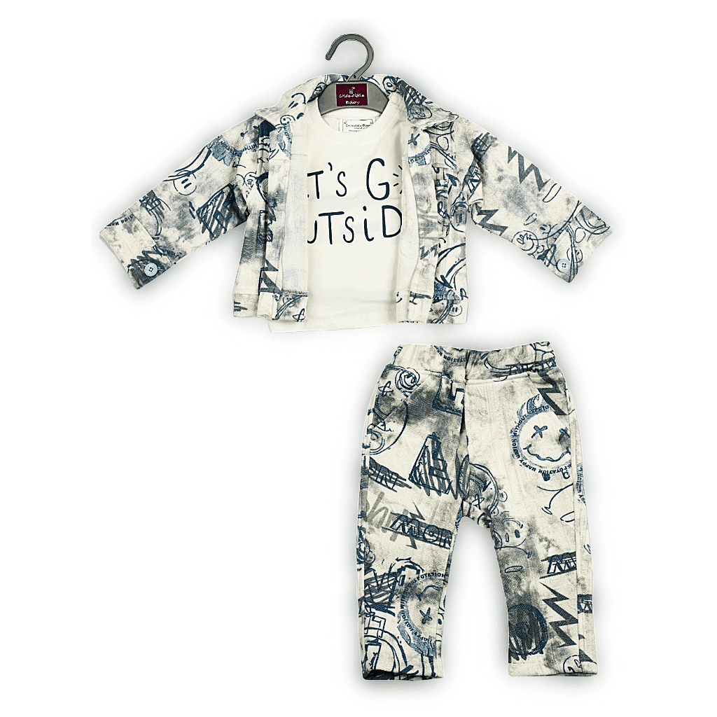 Baby Full Sleeves Blazer Set