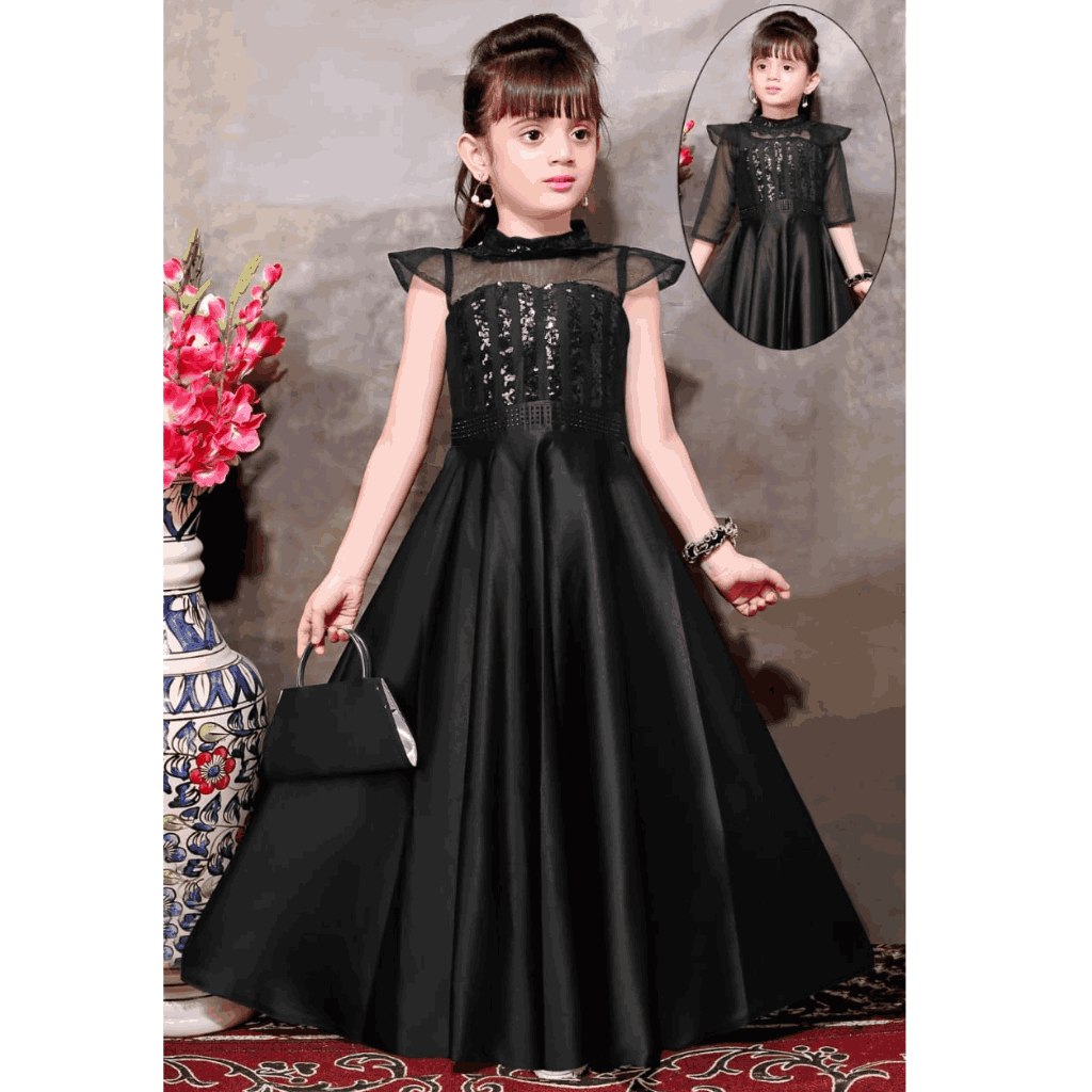 Sleeveless Party Wear Fit & Flare Embellished Gown