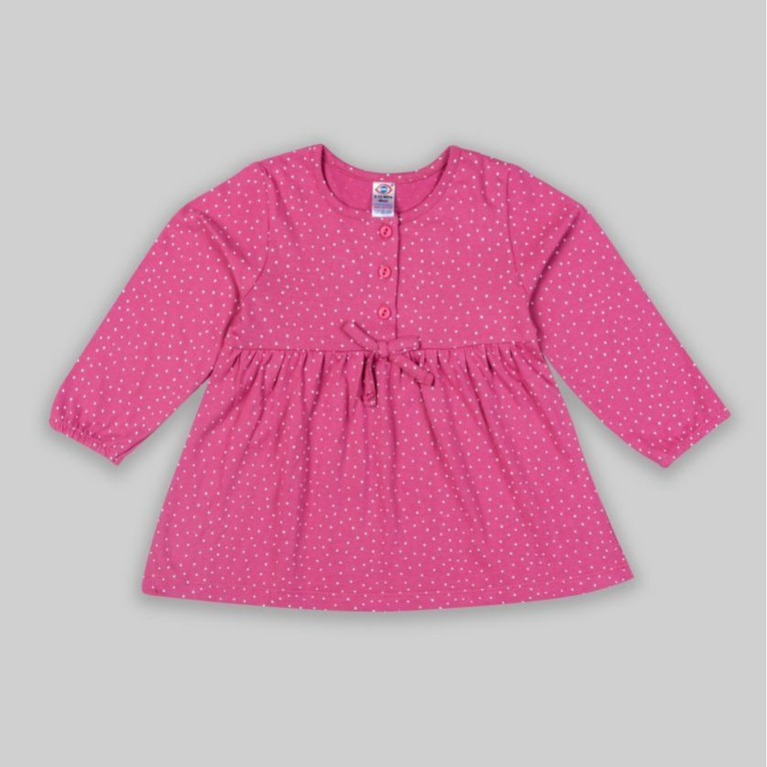 Zero - Blue Viscose Baby Girl Frock Dress